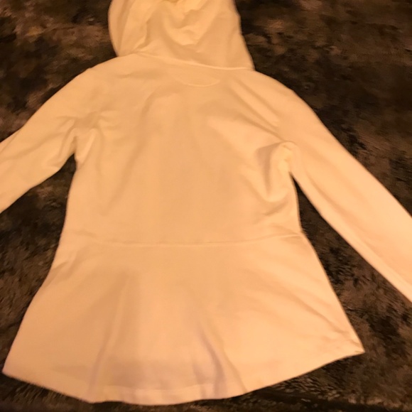 Fig white hooded sweater - Picture 4 of 5